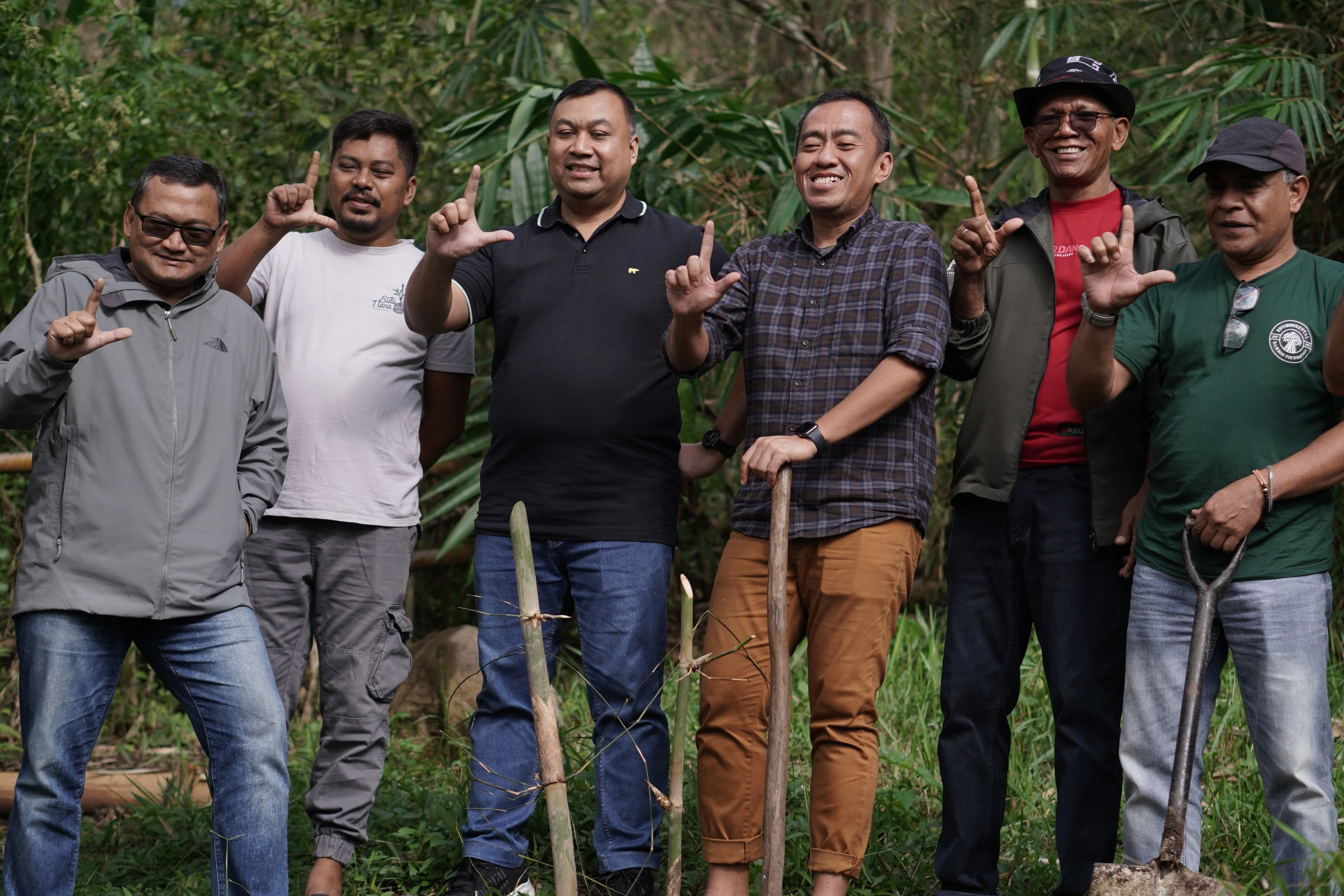 Collaboration between Pertamina and Environmental Bamboo Foundation