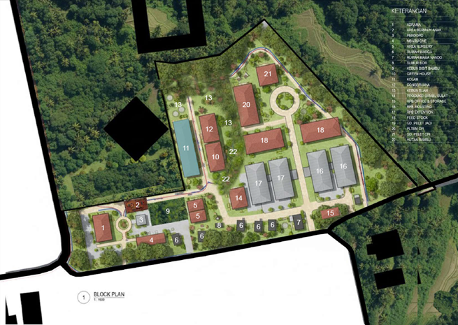 Masterplan Kampus Bambu Komodo (KBK)